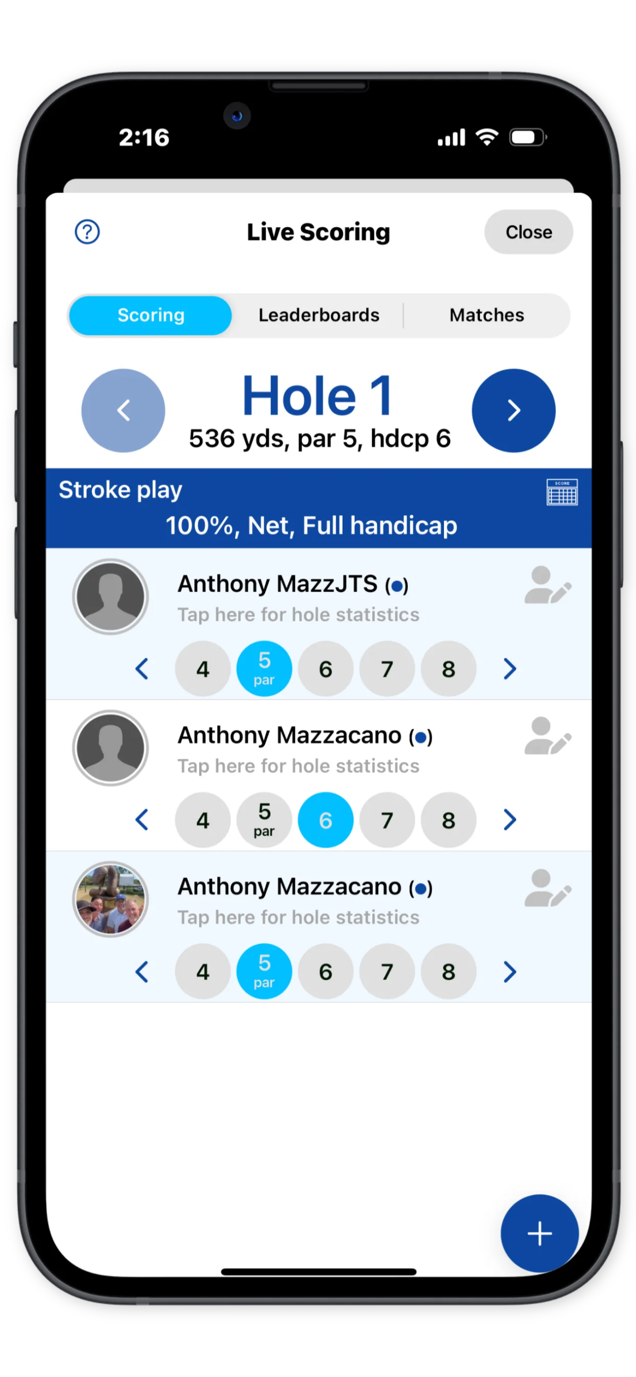 Golf Scoring Main Image